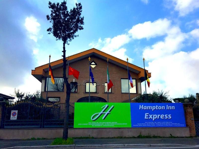 Eh Rome Airport Euro House Hotels Fiumicino Dış mekan fotoğraf